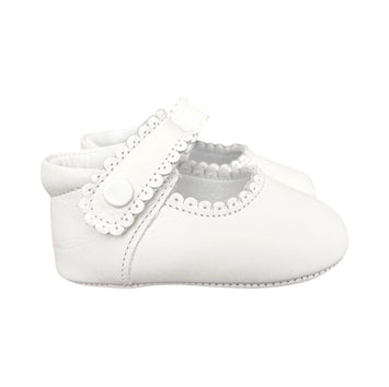 Sophia baby shoe in white