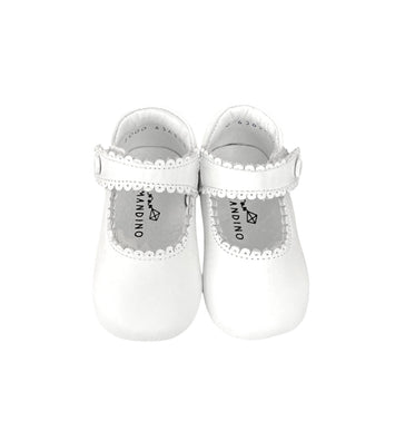 Sophia baby shoe in white
