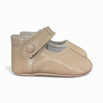 Sophia baby shoe in oat